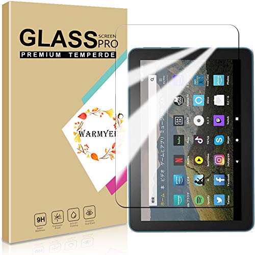 HD 8 Plus/HD 8 2020 用の ガラスフィルム Warmyee フィルム 強化ガラス 液晶保護フィルム