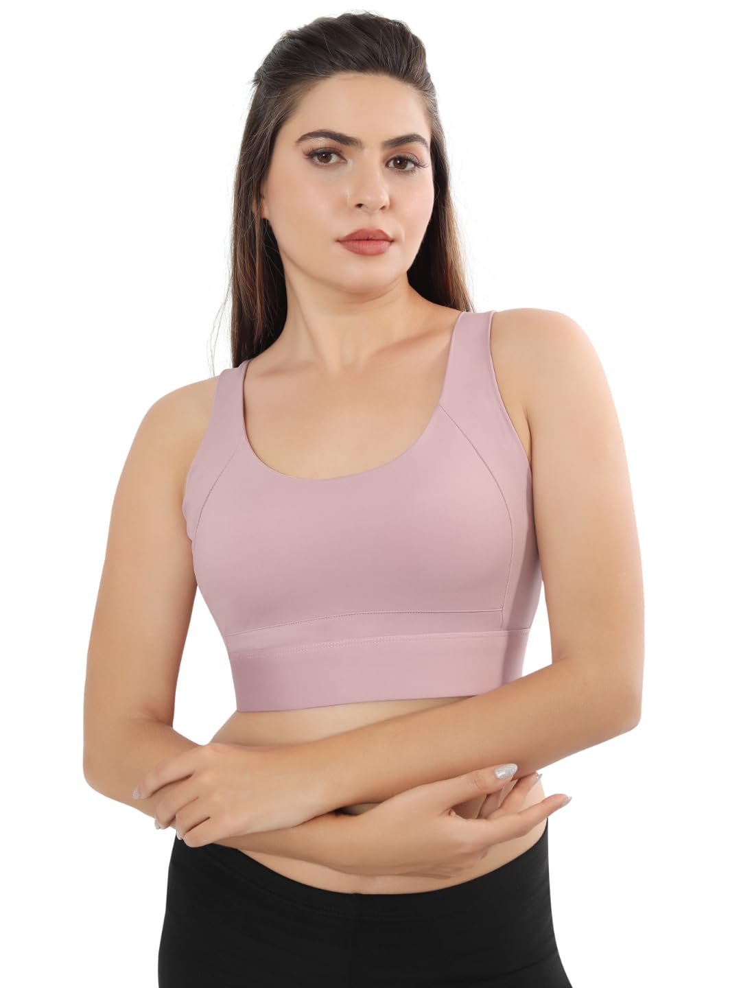 Sports Bra European Design - High Impact Support for Running & Cycling-image-37
