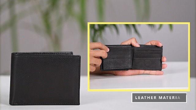 Amazon.com: Leatherboss Men's Compact and Slim Bifold Wallet with