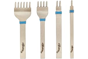 Weaver Leathercraft Supply Diamond Stitching Chisel Set: Enhance Your Leather Craftmanship
