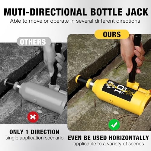 Yellow Jacket 10 Ton Multi-Directional Bottle Jack
