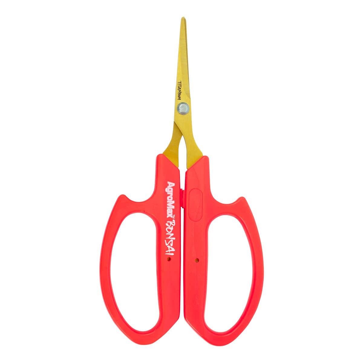 AgroMax Titanium Bonsai Trimmer Titanium-Coated Stainless Steel Scissors for Flower Trimming (6