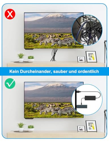 USB Stromkabel Ladekabel Kompatibel mit Fire TV Stick Mit TV Netzteil Adapter, Power Kabel Netzkabel 4k Verbessern Sie die TV-Klarheit, Strom Erhöhen – Bild 7
