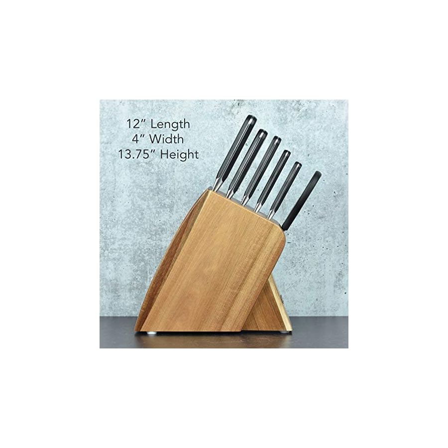 Wusthof-Classic-7-Piece-Slim-Knife-Set-with-Acacia-Block Wusthof Classic 7 Piece Slim Knife Set with Acacia Block