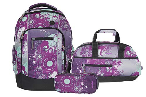 Preisvergleich Produktbild Syderf naps Schulrucksack Südsee 75 purple