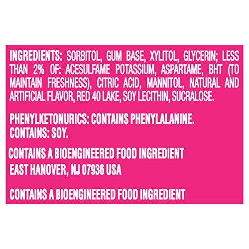 Trident 00012546011518 Bubblegum Sugar Free Gum thumb #6