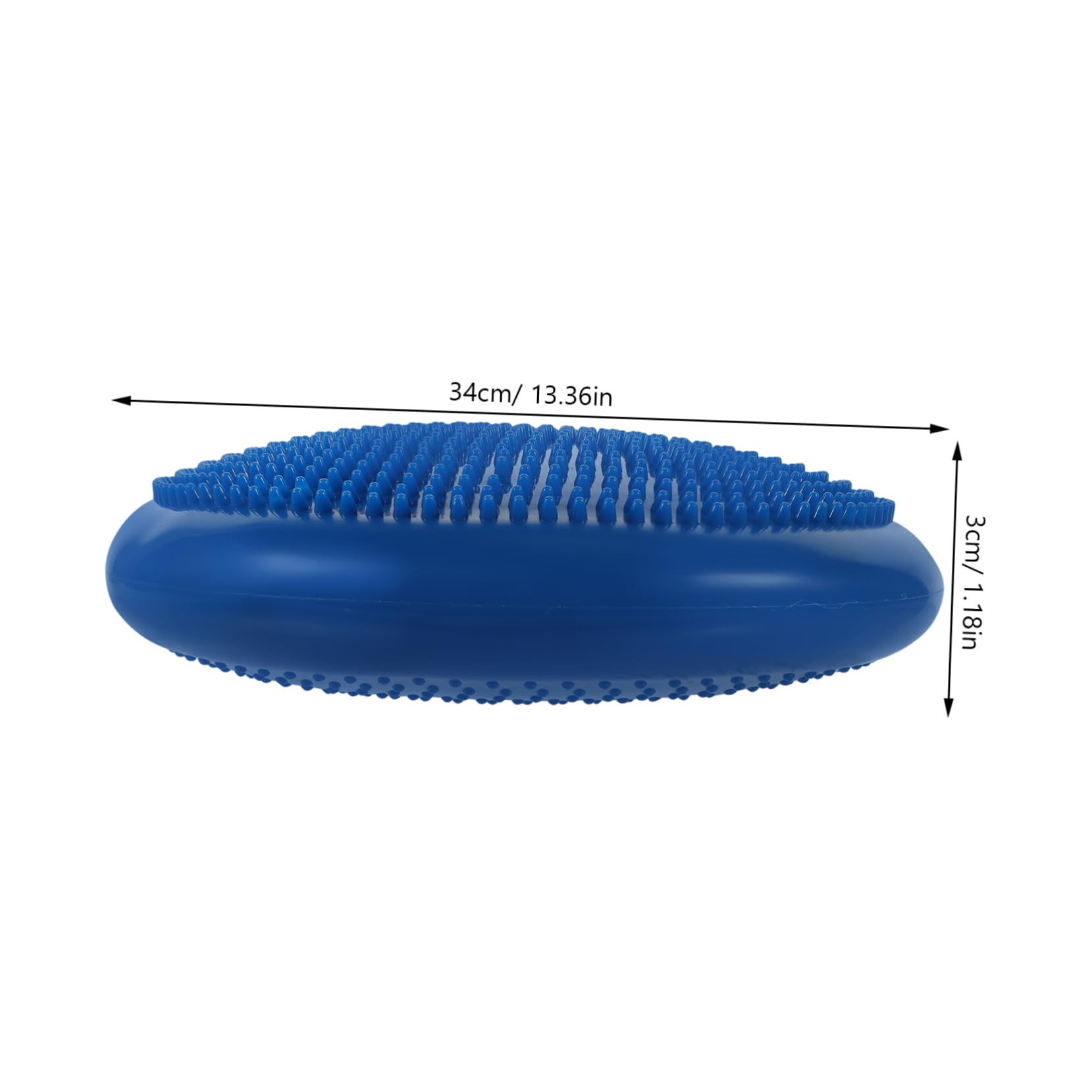 INOOMP Cuscino del Sedile oscillante Disco per Esercizi Sedile Gonfiabile Tappetino Yoga Extra Large Spesso dimena sedili Sportivi Disco di Disco oscillante Viola,Porpora