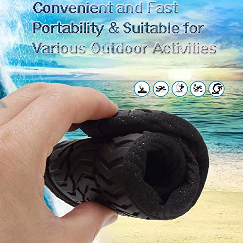 Image of YALOX Water Shoes Women's Men's Outdoor Beach Swimming Aqua Socks Quick-Dry Barefoot Shoes Surfing Yoga Pool Exercise