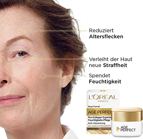 L'Oréal Paris Augenpflege für Frauen: für Feuchtigkeit der Haut um die Augen & mehr Straffheit mit Kollagen, Age Perfect Pro-Kollagen1x 15ml