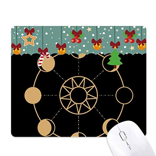 Alfombrilla de ratón mística de sol y luna ideal para tu escritorio de juego