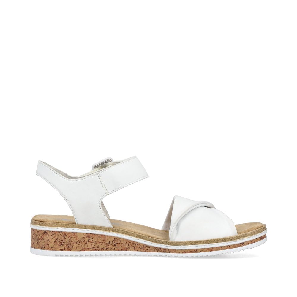 Rieker Damen Klassische Sandalen V3691, Frauen Sandalen