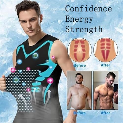 Ironfit Compression Shirt, 2025 New Shaping Crewneck Sleeveless Tank Top Compression Shirts3