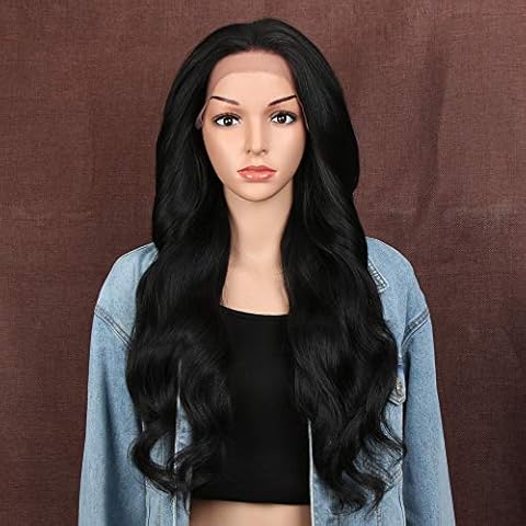 Style Icon Lace Front Wig Synthetic 26 Inches 13x4 Lace Wavy Wig Free Part Wig For Women Heat Resistant Fiber Cover