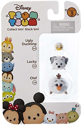 Disney Tsum Tsum Series 3 Ugly Duckling, Lucky & Olaf 1