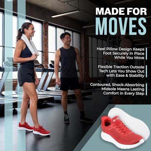 Image of Skechers Women's Hands Free Slip-ins: Bobs Sport Squad Chaos - Current Muse