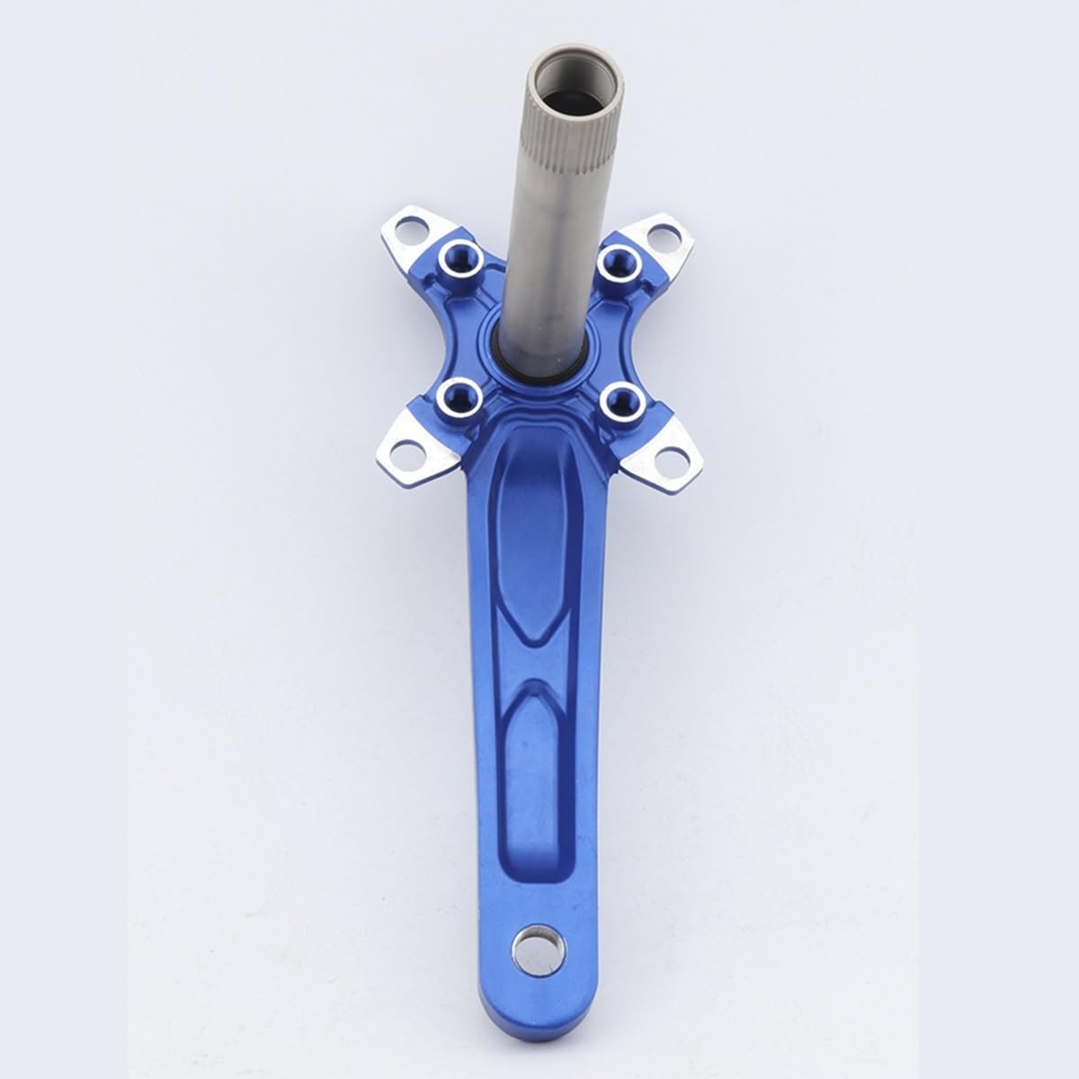 Integrado Hueco 170mm Platos Y Bielas MTB Platos Y Bielas Aleación De Aluminio 32T 34T 36T 38T Dientes Positivos Negativos Juego De Bielas con Soporte Inferior(Purple,36T)