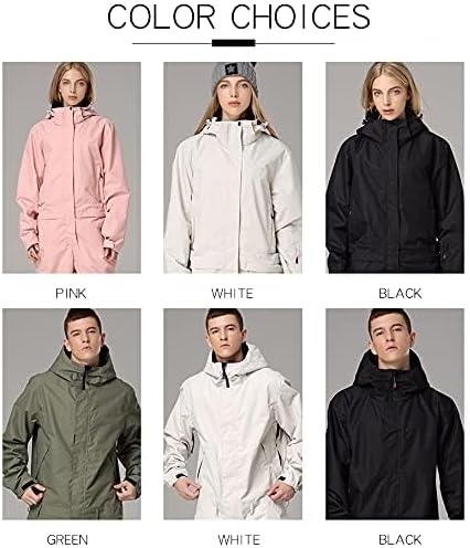 RIUIYELE Womens Mens One Pieces Ski Suits Jumpsuits Insulated Waterproof Snowsuits Winter Outdoor Snowboard Coveralls - Image 4