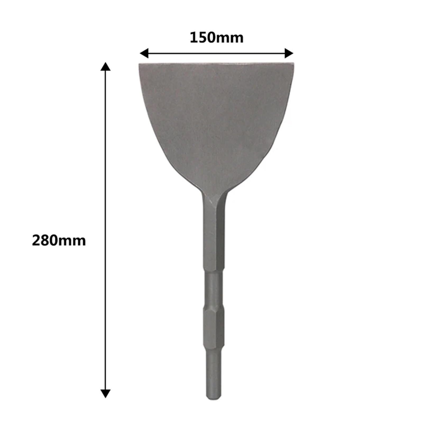 Ensemble d'outils de burinage, Burin à Marteau électrique 280 x 150 mm et 275 x 122 mm, Outil de démontage de Moteur d'élargissement, Burin à carrelage(275x122mm Set)