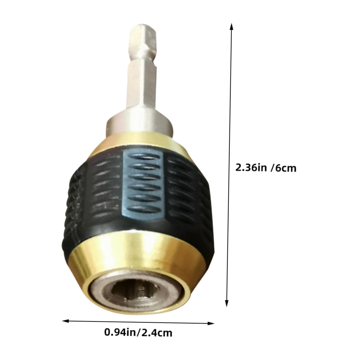 Balacoo 2pcs Quick Connector Set Socket Adapter Impact Driver Socket Adapters 1/4
