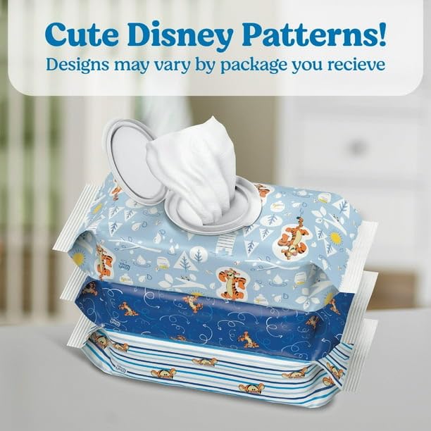 Miniatura 6 de Natural Care - Toallitas refrescantes para bebé, perfumadas, paquete de 10, 560 unidades en total, toallitas a base de plantas, pH equilibrado para