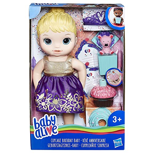 Hasbro Baby Alive E0596ES1 Geburtstagsspaß-Baby, Puppe Cover