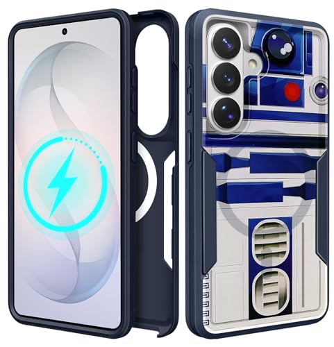 Coque Samsung S26 Plus MagSafe magnétique transparente et antichoc pour femme