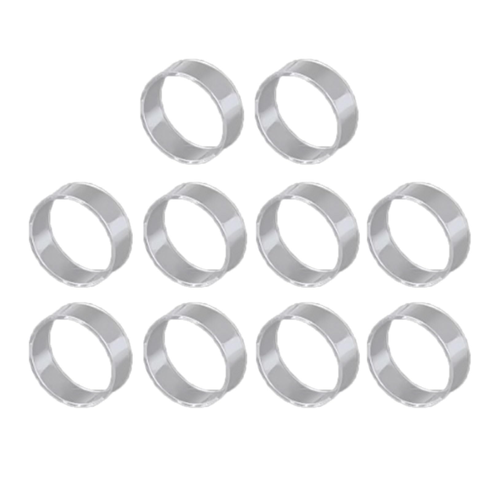 Hsioluted 4pcs / 10pcs Silicone Joystick Rings for Controllers Perfect for Gaming Enthusiasts Game Controller Accessory