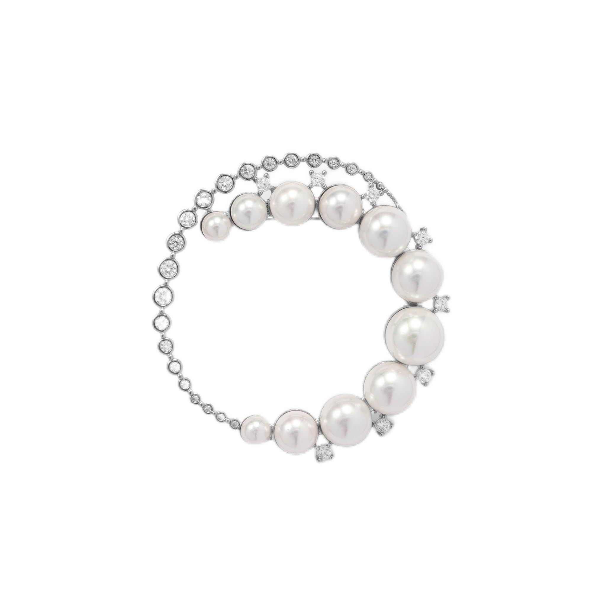 ヴァンドーム　パールブローチ　入学式　卒業式　（検索用ワード-ミキモト） ヴァンドーム パールブローチ 入学式 卒業式 （検索用ワード