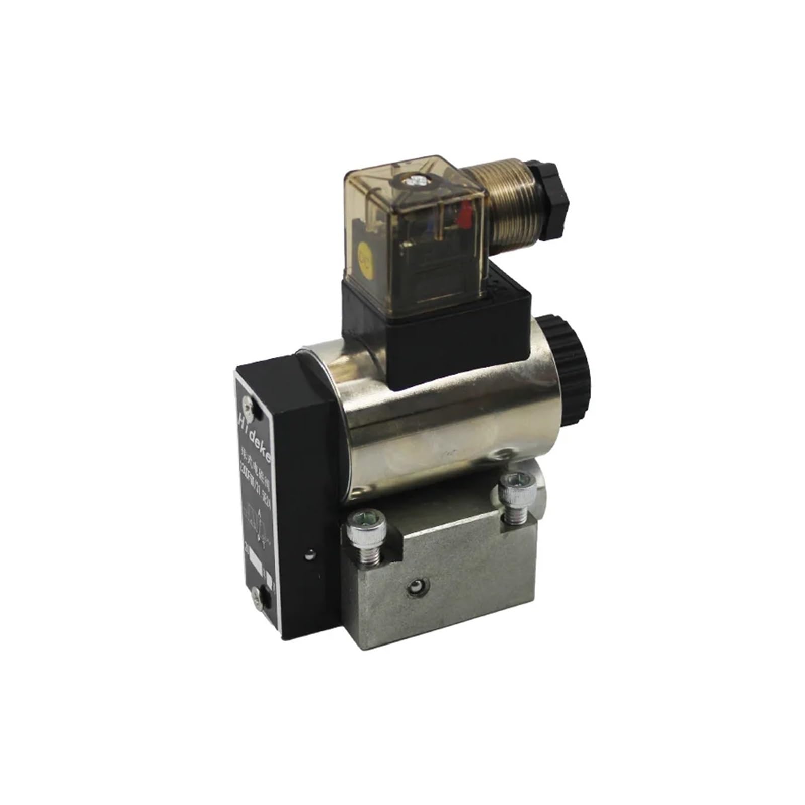 Vanne hydraulique de précision 23QDF6K commande à bille 31.5 MPa option NC NO