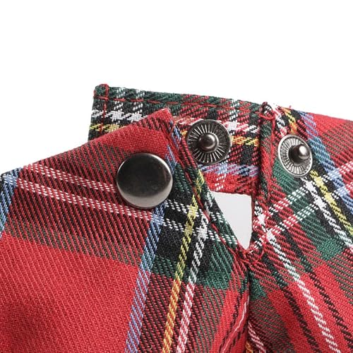 Image of Men's Plaid Striped Newsboy Ivy Flat Driving Golf Cap