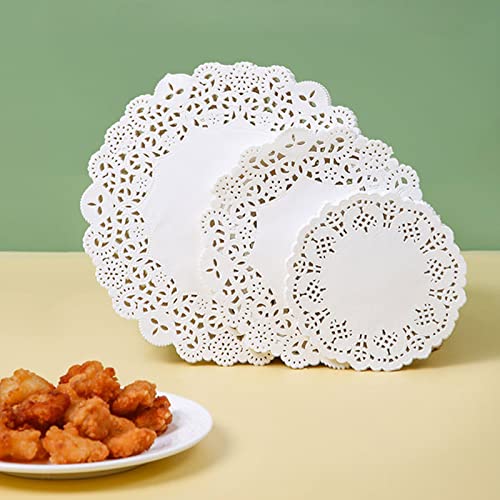 Capesaro Paper Doilies Assorted Sizes - White...