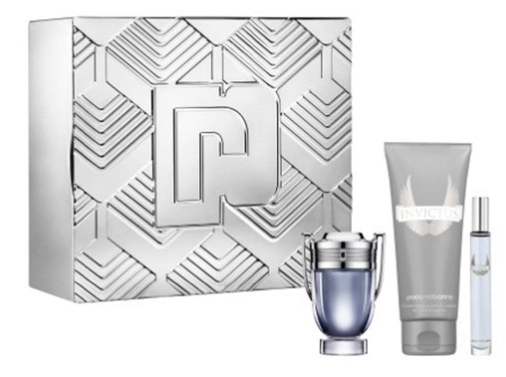 Paco Rabanne Invictus Set 50ml Eau De Toilette Spray 100ml