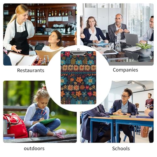 Porte-bloc durable en acrylique pour protéger vos documents de bureau A4 - 4