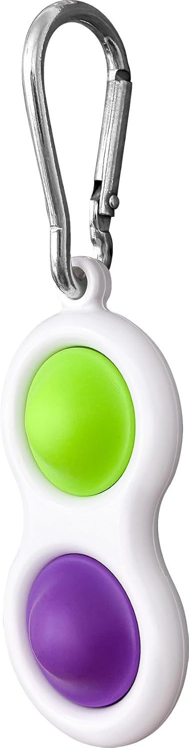 Teacher Created Resources Fidget Popper Keychain - Purple/Green (TCR20134)