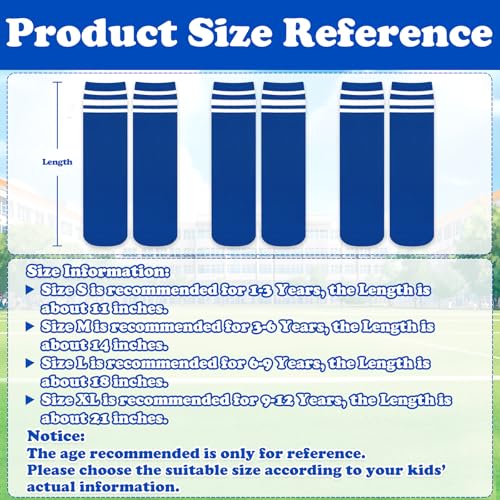 Image of Sarfel Toddler Soccer Socks Kids Soccer Socks Youth Soccer Socks Kids Baseball Socks Girls Softball Socks Boys Football Socks