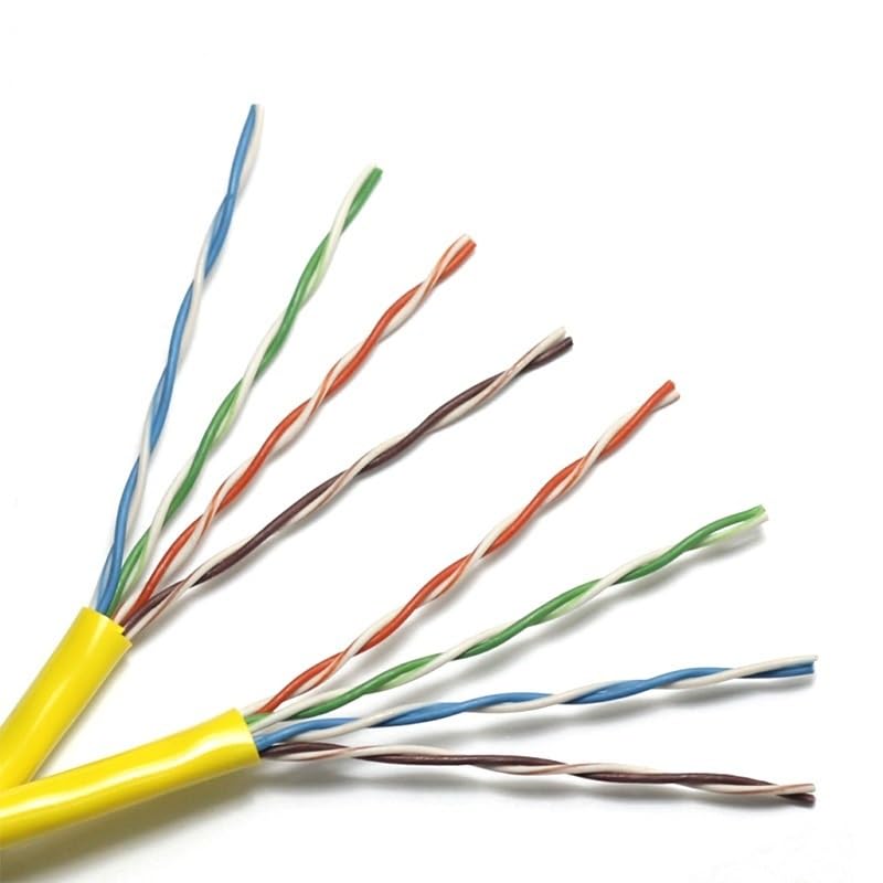 Câbles Ethernet Cat6 0.5m haut débit RJ45 UTP pour routeur internet PC - 6