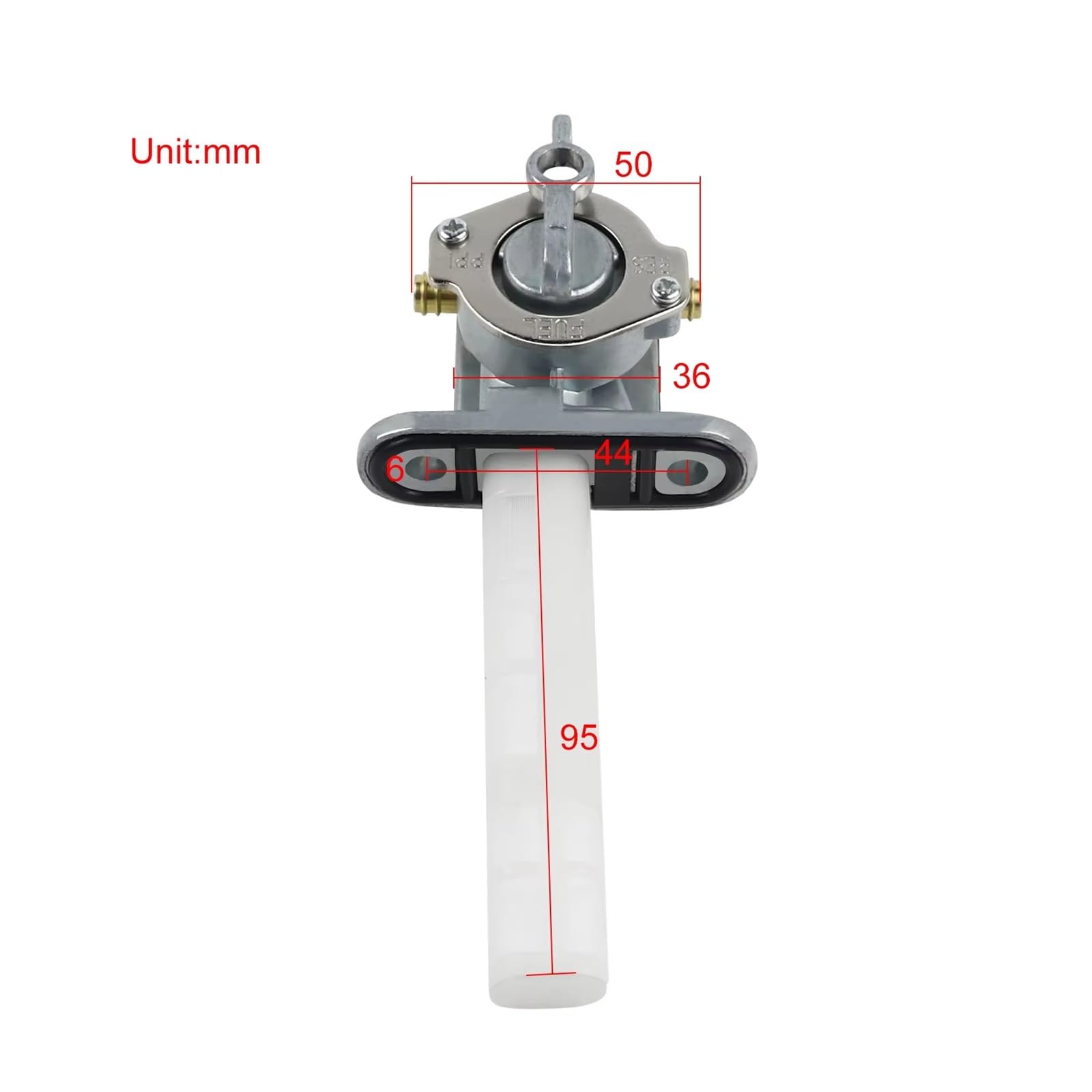 Rubinetto Di Benzina Per Suzuki Per Katana 600 750 Per GSX600F Per GSX750F 1989-2002,2003,2004,2005,2006 Interruttore Serbatoio Carburante Rubinetto carburante universale