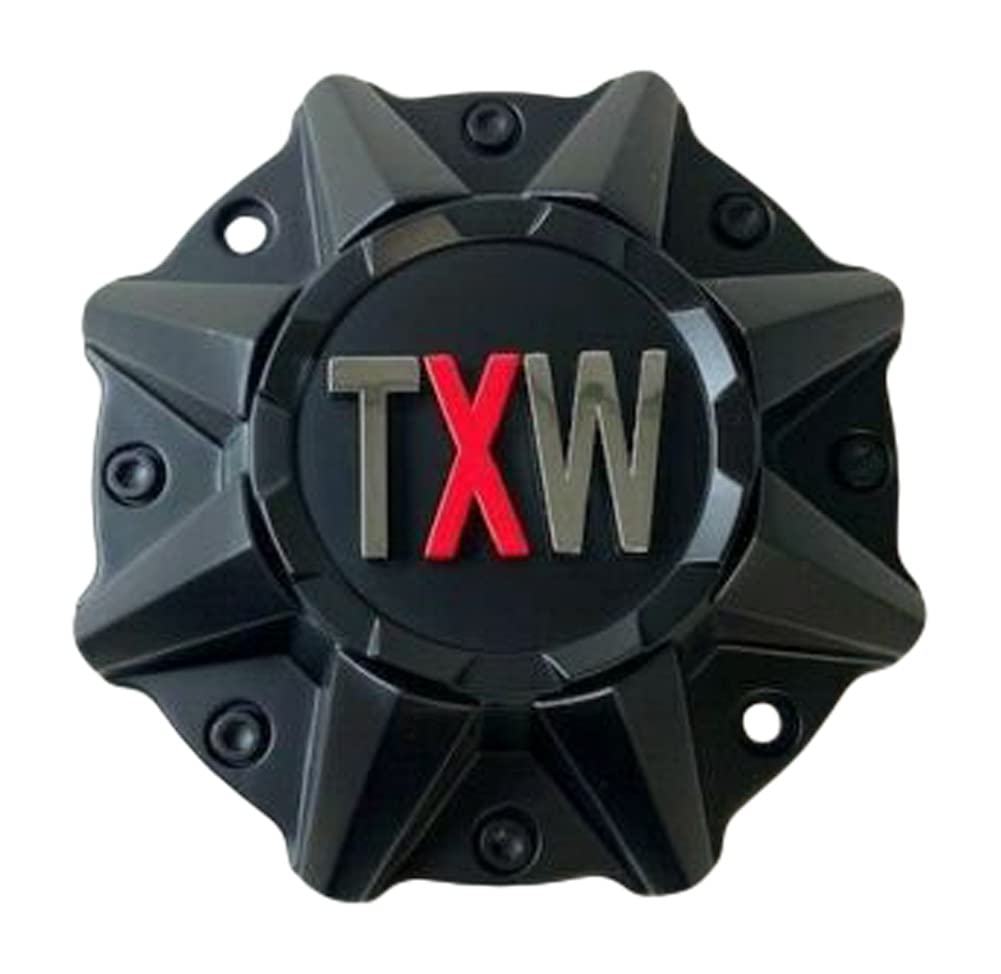 TXW Wheels OC 2 OC Matte Black Wheel Center Cap
