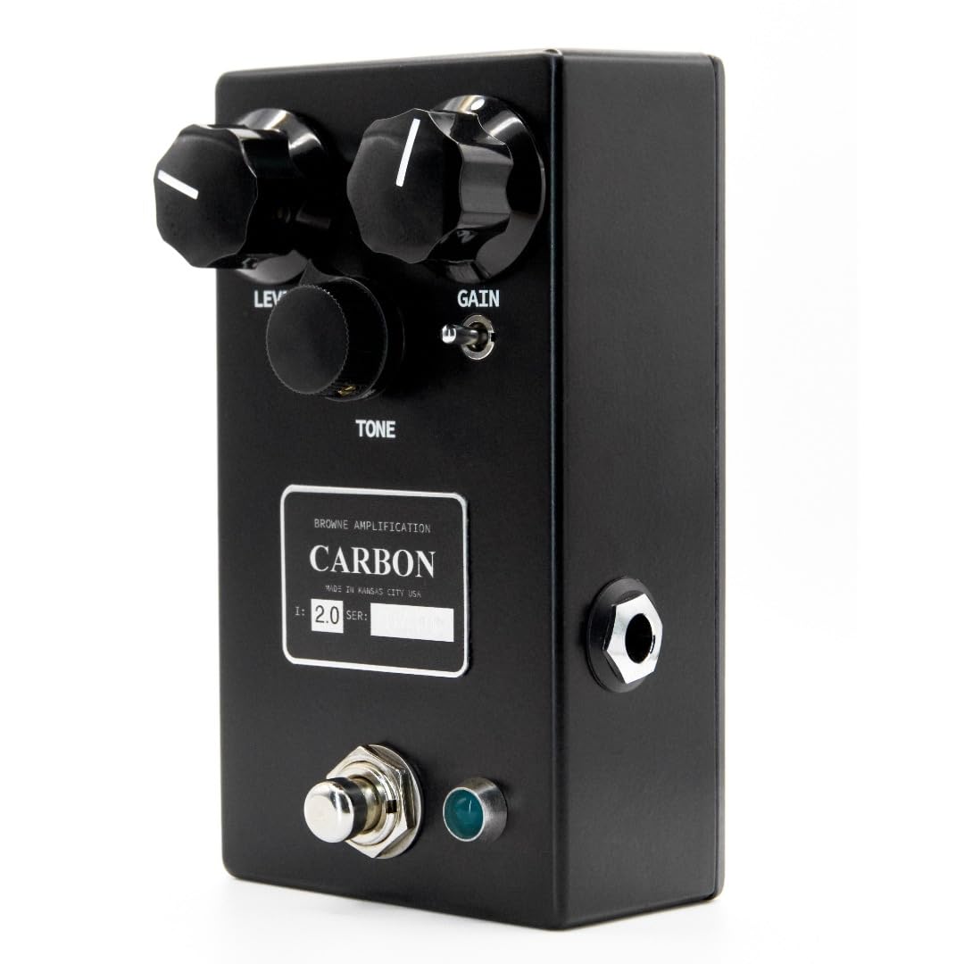 Browne Amplification Carbon オーバードライブ 楽天市場】Browne Amplification Carbon X Pedal デュアル