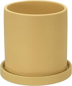 PATIKIL KeramikBlumentöpfe, 12,7 cm, moderne Blumentöpfe mit