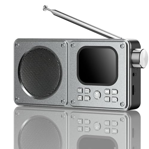 Radio portátil FM Tangxi con Bluetooth y reproductor MP3