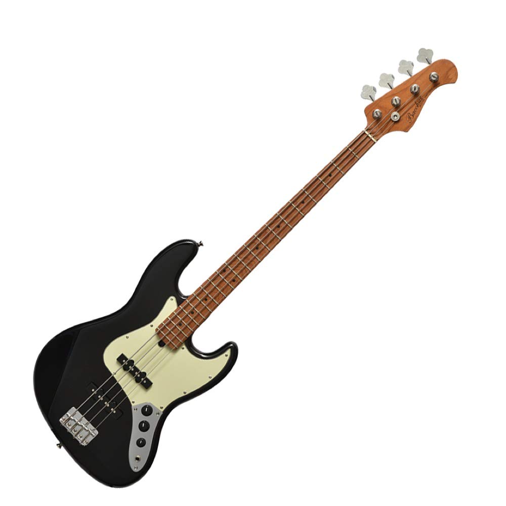 Amazon | バッカス BACCHUS BJB-1-RSM/M BLK ROASTED MAPLE エレキ 