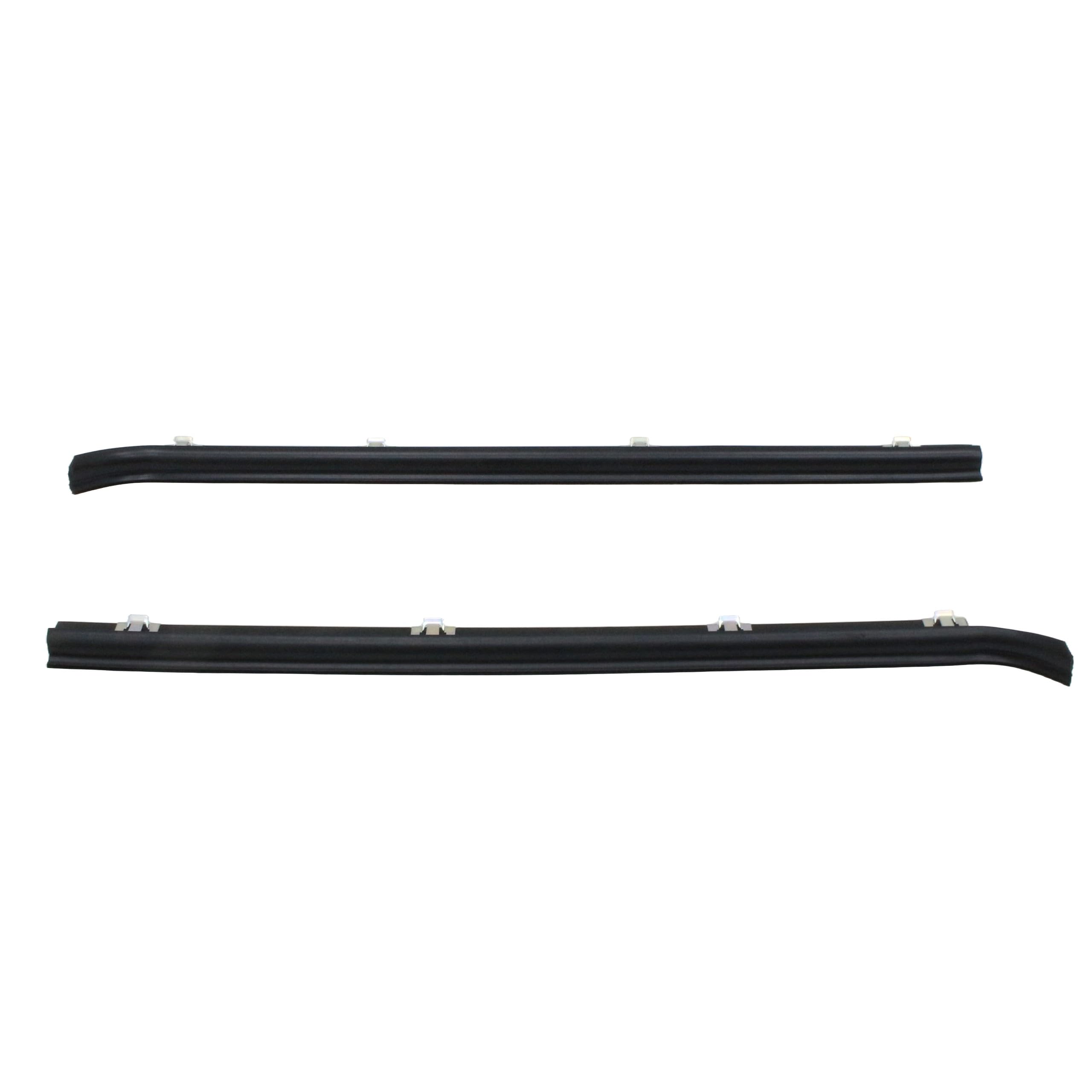 Front Door Glass Weatherstrip Outer LH & RH for Toyota Land Cruiser 40 Series 1981-1984 FJ40 FJ45 BJ40