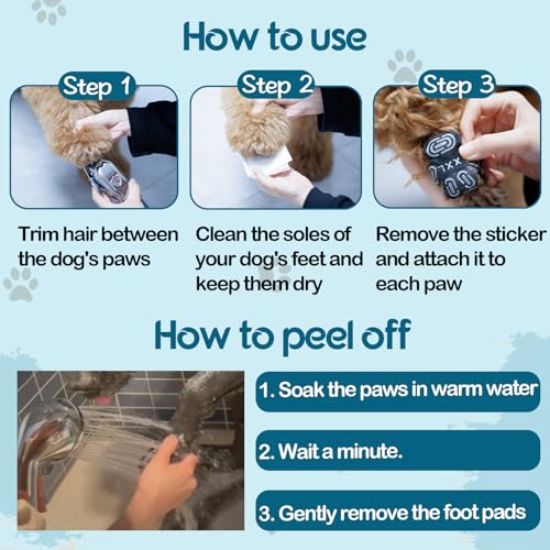 INNERZEN Protetor De Pata De Cachorro, Antiderrapante Para Cães Idosos, Protetores De Dedos Para Evi