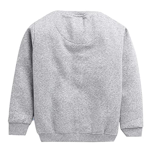 Image of Hopscotch Boy's Cotton Full Sleeves Printed Round Neck Sweatshirt