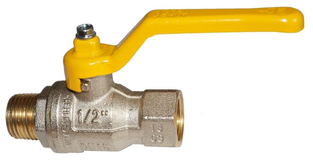Valvola A Sfera A 3 Vie A Forma Di U In Ottone Nichelato - Attacco 3/8" Per Tubo Flessibile, Design Diviso Con 2 Interruttori E Morsetti In Acciaio Inox - 4