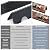 Uniflasy GS4 Genesis 2 Grill Parts for Weber 3 Burner GS4 Genesis II Replacement for Genesis II/II LX 300 SER,Genesis 300 (2022 YRS) Parts for Weber Flavorizer Bar 66032 67095,Heat Deflector 66040