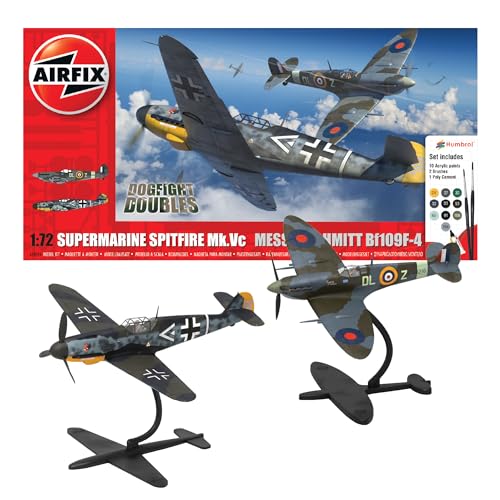 Airfix Gift Set - Model Plane Kits A50194 Supermarine Spitfire Mk.Vc vs