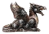 dragon photon aux yeux galactiques prix Cette statue de dragon cyborg Steampunk mesure environ 6,3 cm de haut, 9,5 cm de long et 5,1 cm de profondeur.