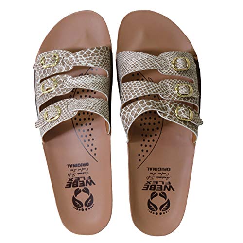 Sandalia Ortopedica Webe Flex 3 Tiras Cobra-36